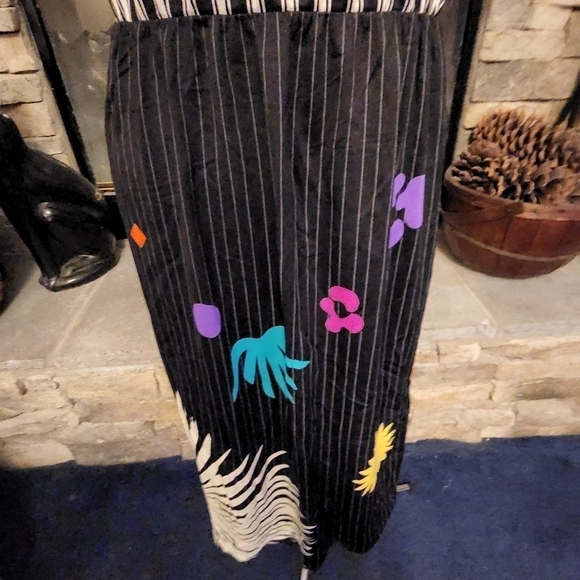 80s Striped Italian Dress - Picture 3 of 8